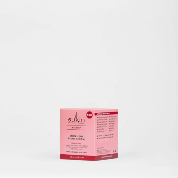 Sukin Rosehip Enriching Night Cream 120ml - Image 4