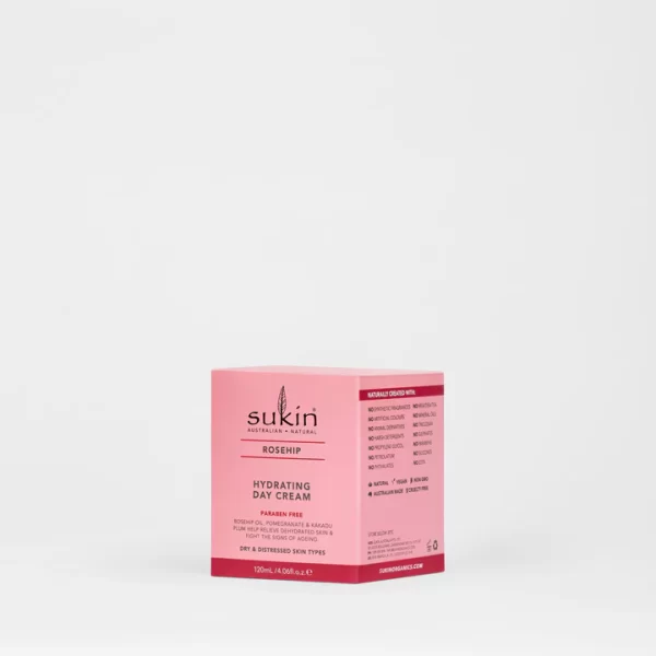 Sukin Rosehip Hydrating Day Cream 120ml - Image 4