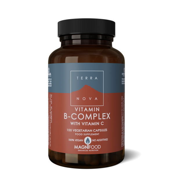 TerraNova B-Complex with Vitamin C 100 Capsules