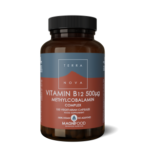 TerraNova Vitamin B12 500ug Complex 100 Capsules