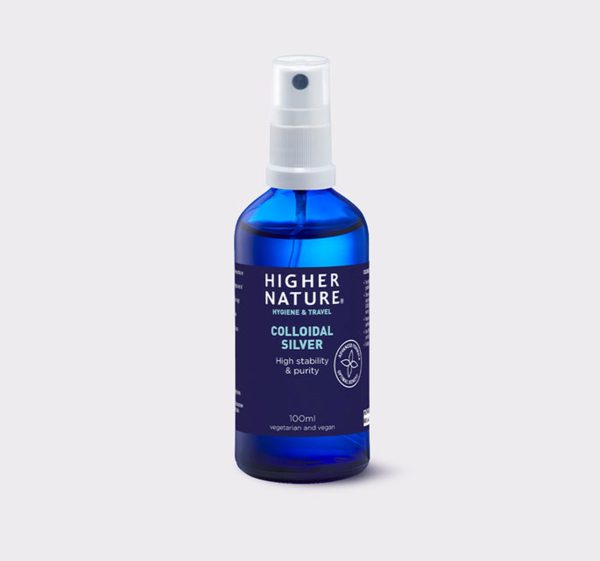 Higher Nature Colloidal Silver Spray 100ml