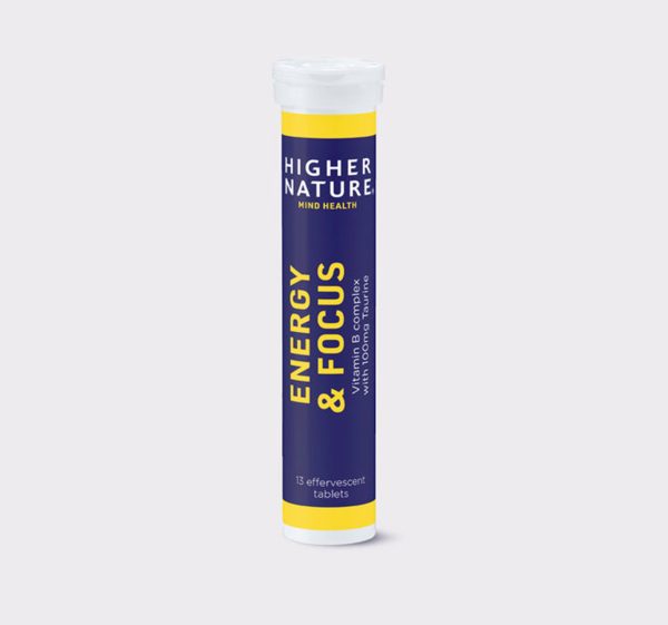 Higher Nature Energy & Focus Effervescent 13 Tablets