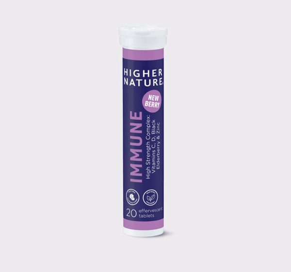 Higher Nature Immune Effervescent 20 Tablets