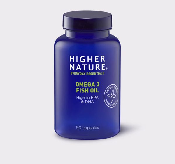 Higher Nature Omega 3 Fish Oil 90 Capsules