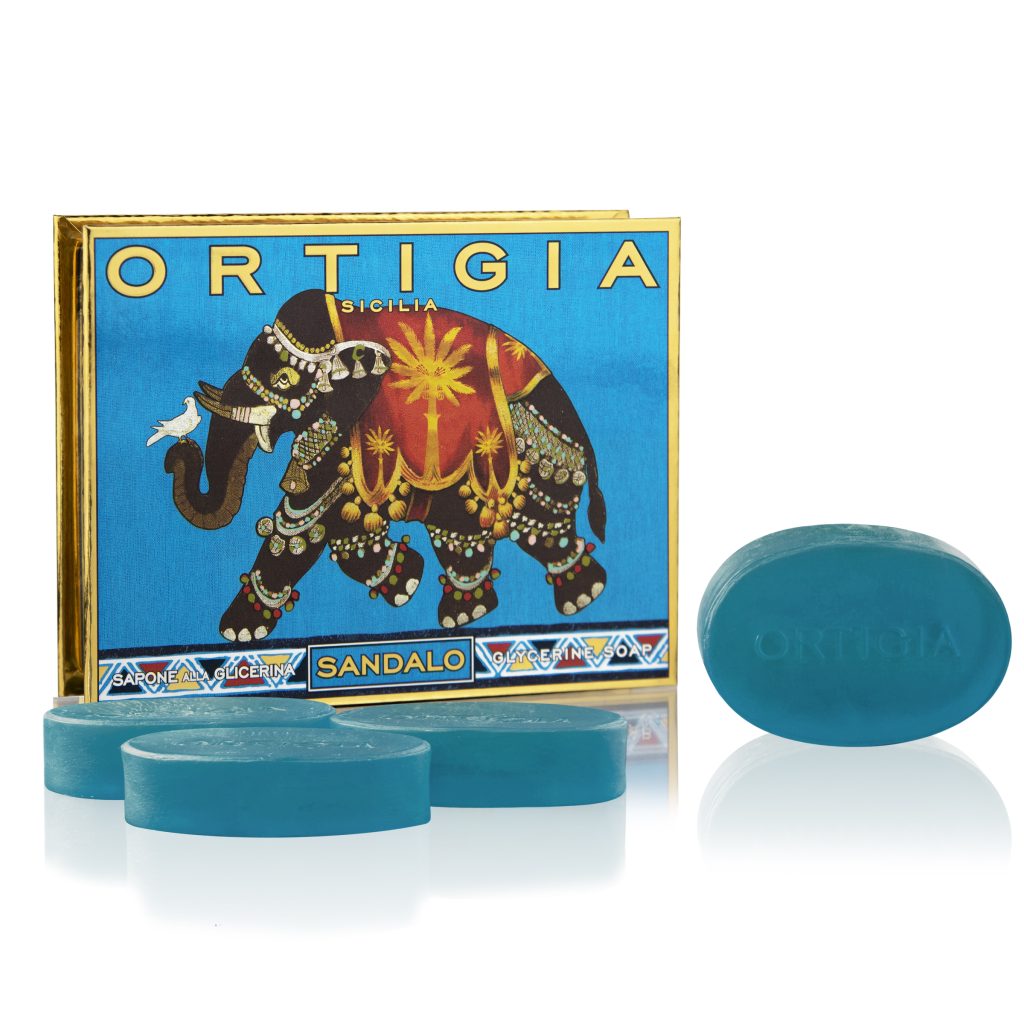 Ortigia Sandalo Soap 4 x 40g - Hendra's of Truro Hendra's of Truro