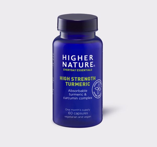 Higher Nature High Strength Turmeric 60 Capsules