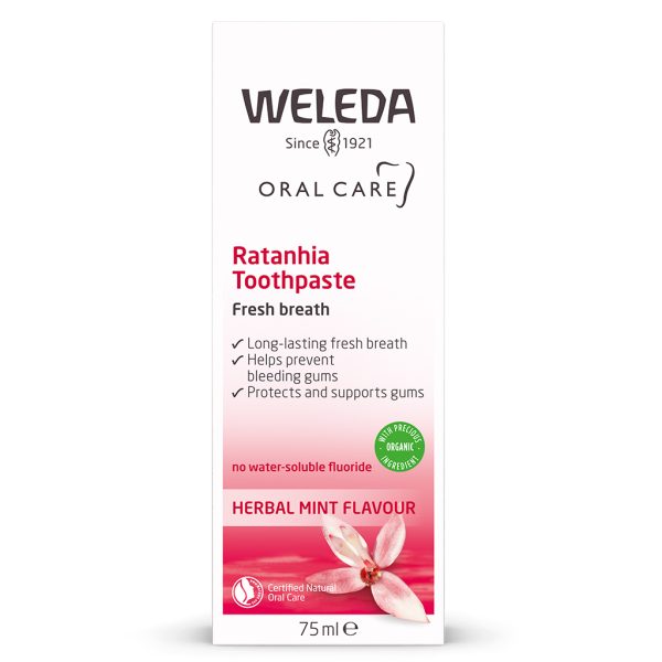 Weleda Ratanhia Toothpaste 75ml - Image 2