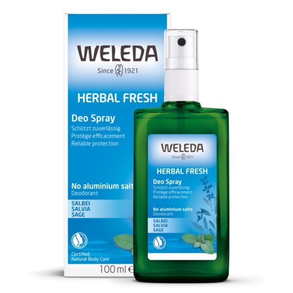 Weleda Sage Herbal Fresh Deodorant Spray 100ml - Image 2