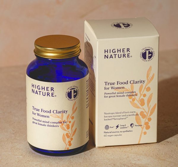 Higher Nature True Food Clarity 60 Capsules - Image 2