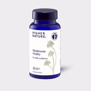 Higher Nature True Food Mushroom Vitality 60 Capsules