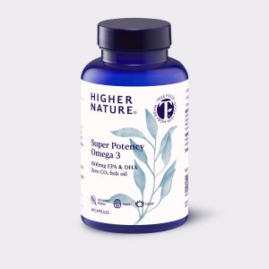 Higher Nature True Food Super Potency Omega 3 60 Capsules