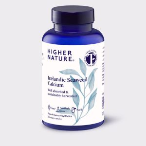 Higher Nature True Food Icelandic Seaweed Calcium 60 Capsules